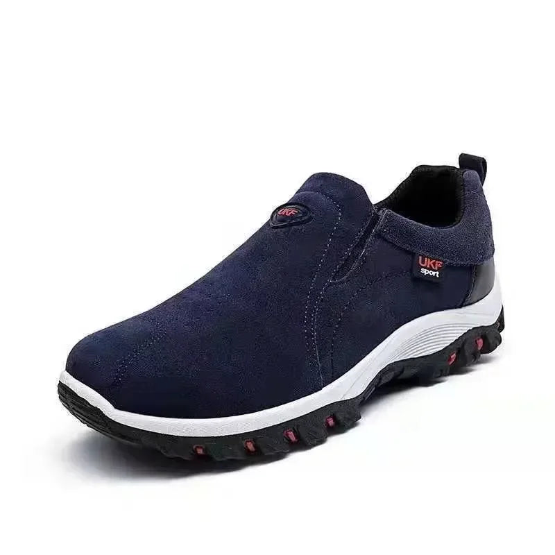 Men's Walking Shoe Black Ergonomic | Freedom-6