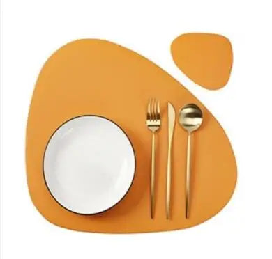 Variant image for Table Mat Set Waterproof PU | Elegant Dining | Modern Design-7