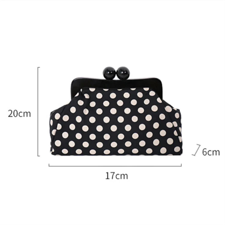Women Polka Dot Clutch Purse | Arie