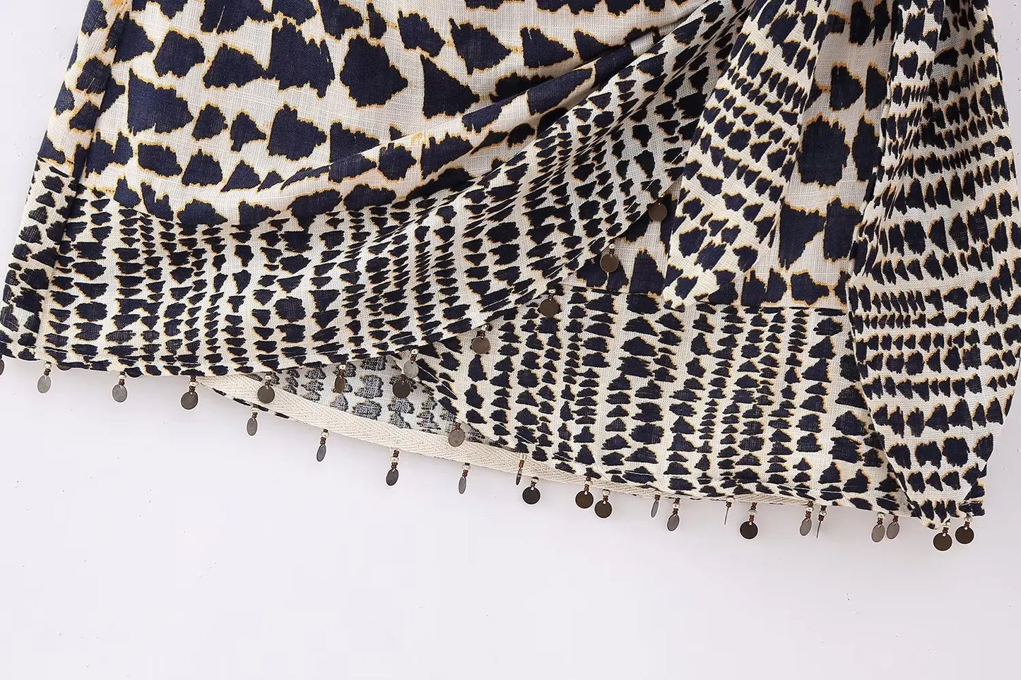 Women Leopard Print Wrap Skirt | Patricia