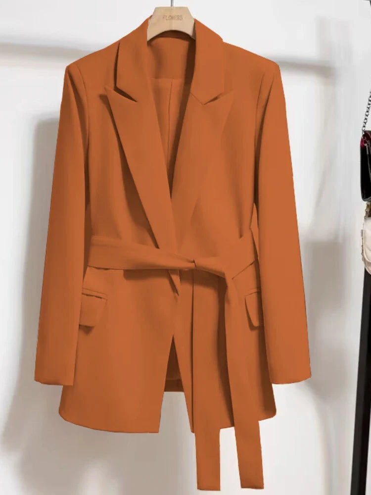 Belted Blazer Jacket | Soleil