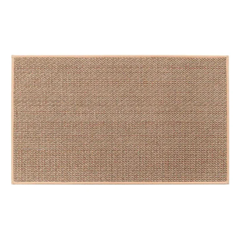 Non-Slip Bath Mat Beige Jute | CozyStep 1
