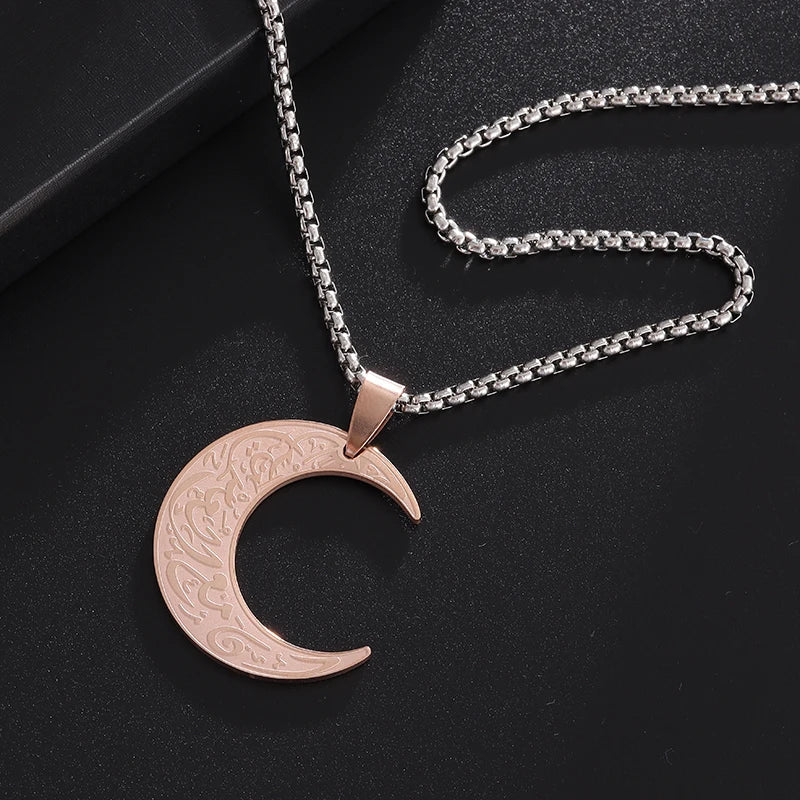 Variant image for Men's Necklace Stainless Steel Pendant | Zulfiqar-7
