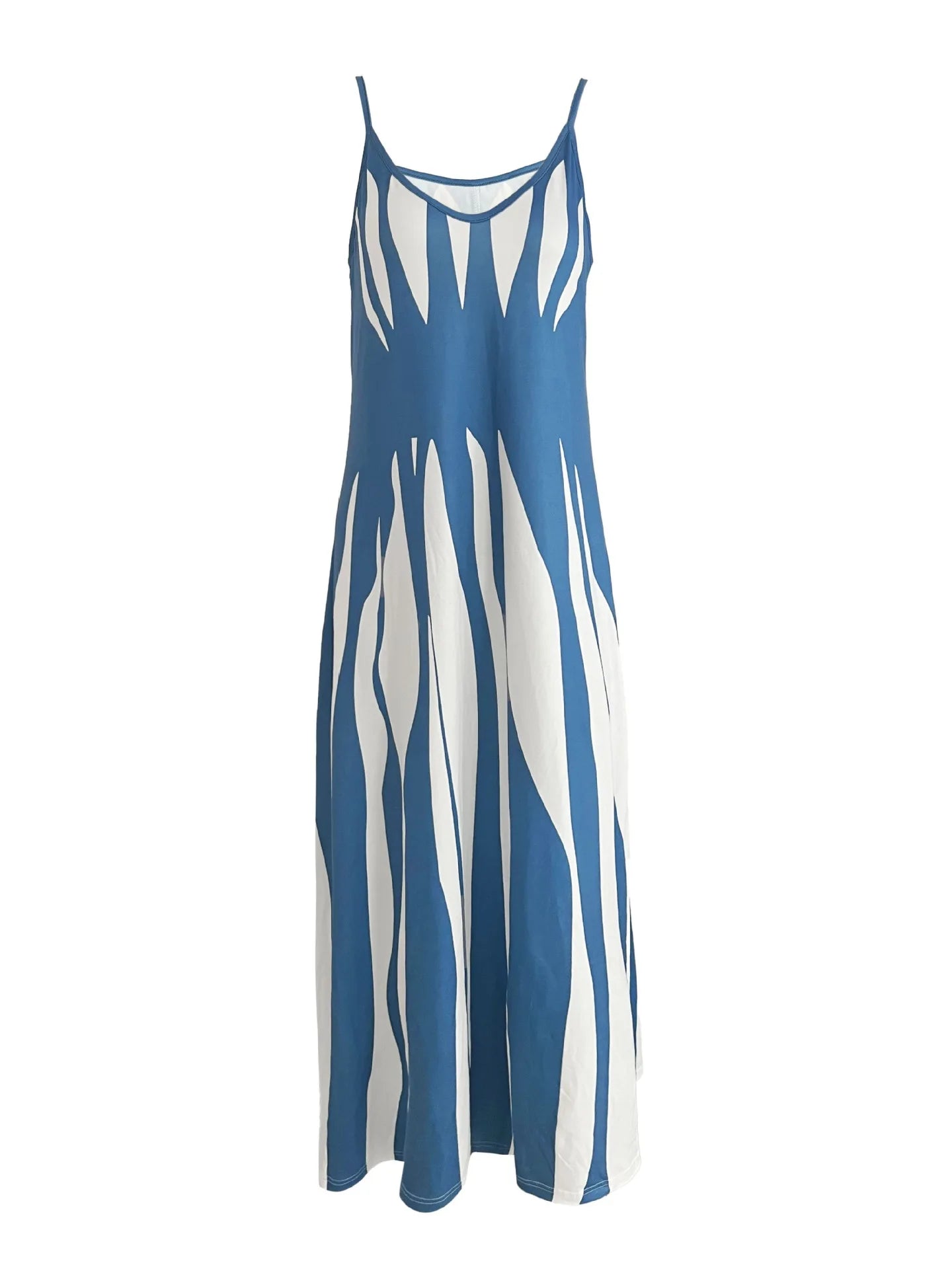 Women Striped Maxi Dress | Mariana