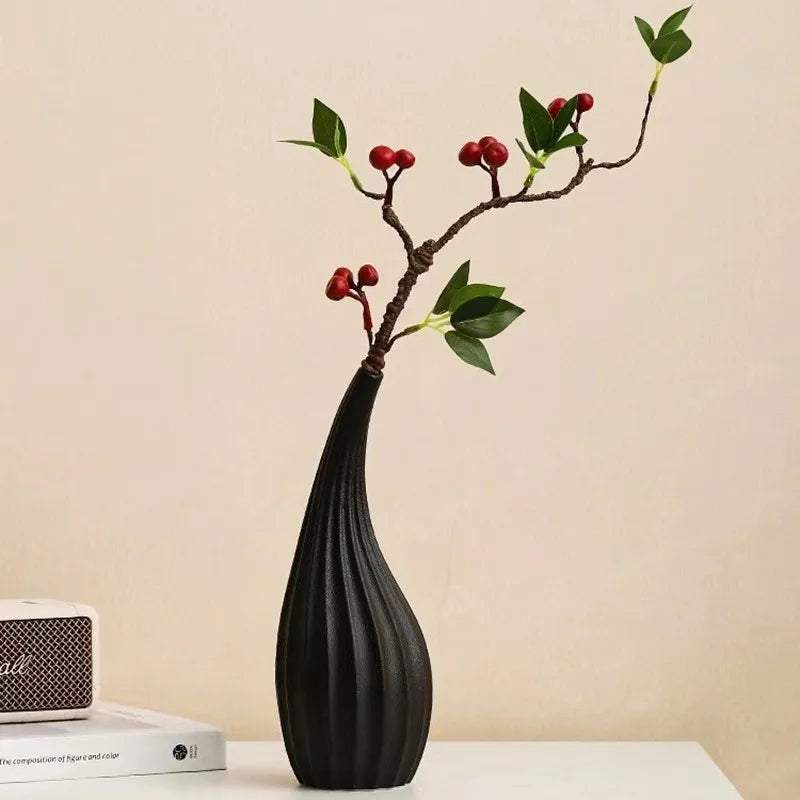 Decorative Vase White Ceramic | Elegant Touch 5