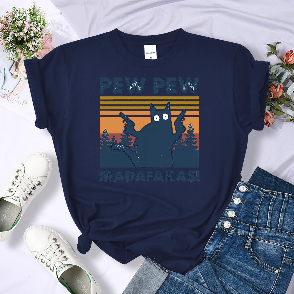 Variant image for Women Graphic Tee White Cotton | Fun Vibes-8