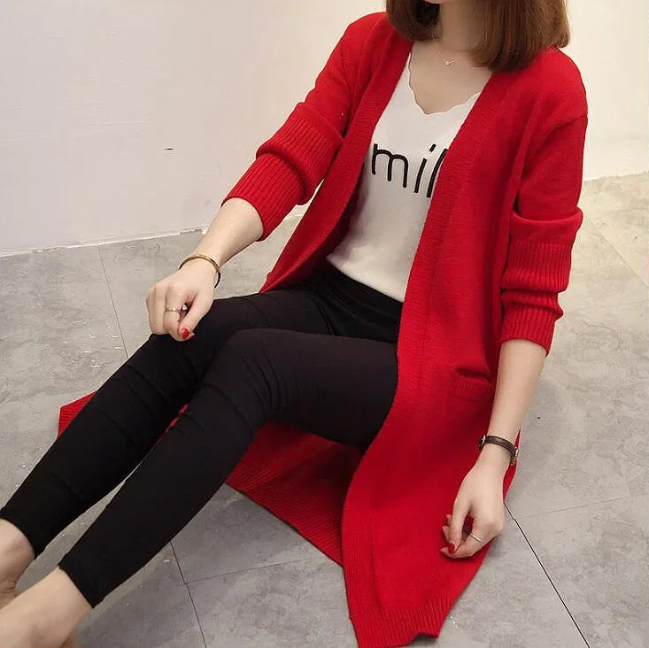 Women Cozy Open-Front Cardigan | Kylene