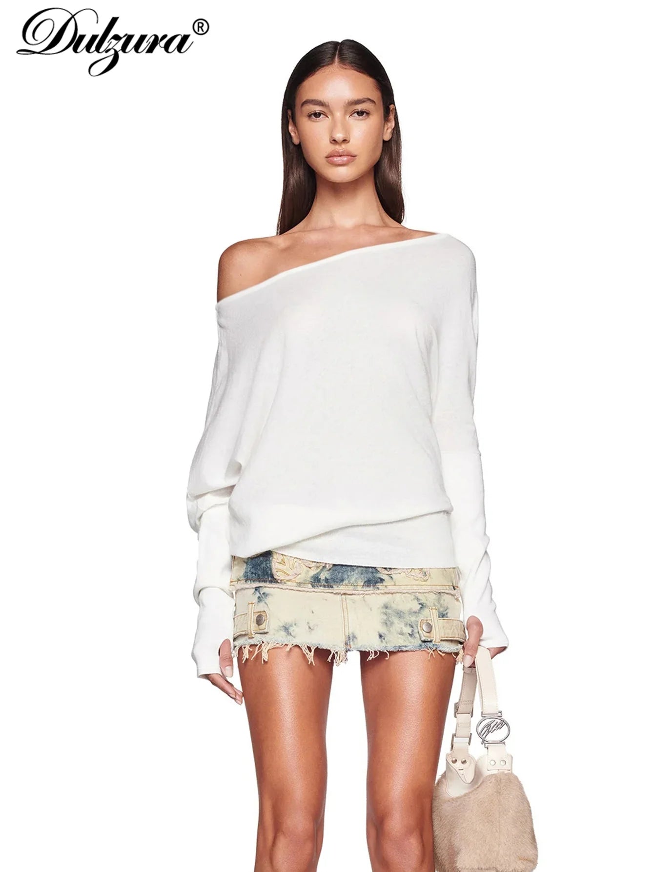 Women Oversized Long-Sleeve Top | Camille