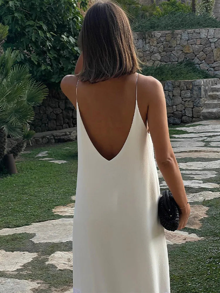 Women Flowy Lace Maxi Dress | Jovanna