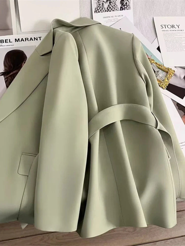 Belted Blazer Jacket | Soleil
