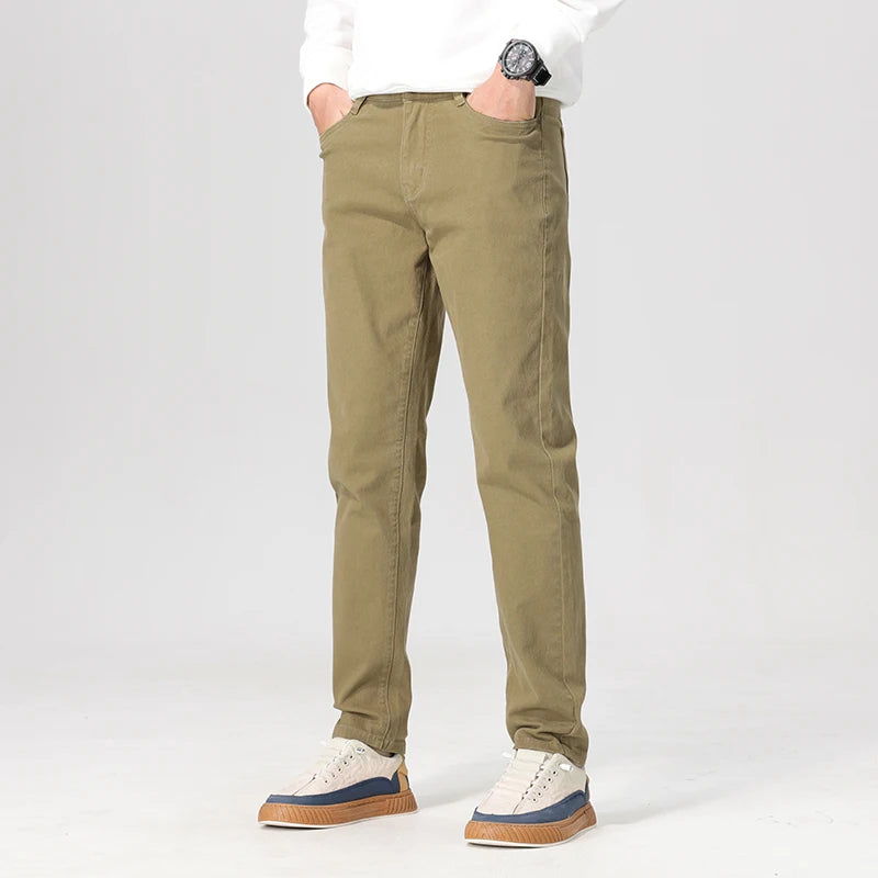 Casual Stretch Chinos for Men | Luca