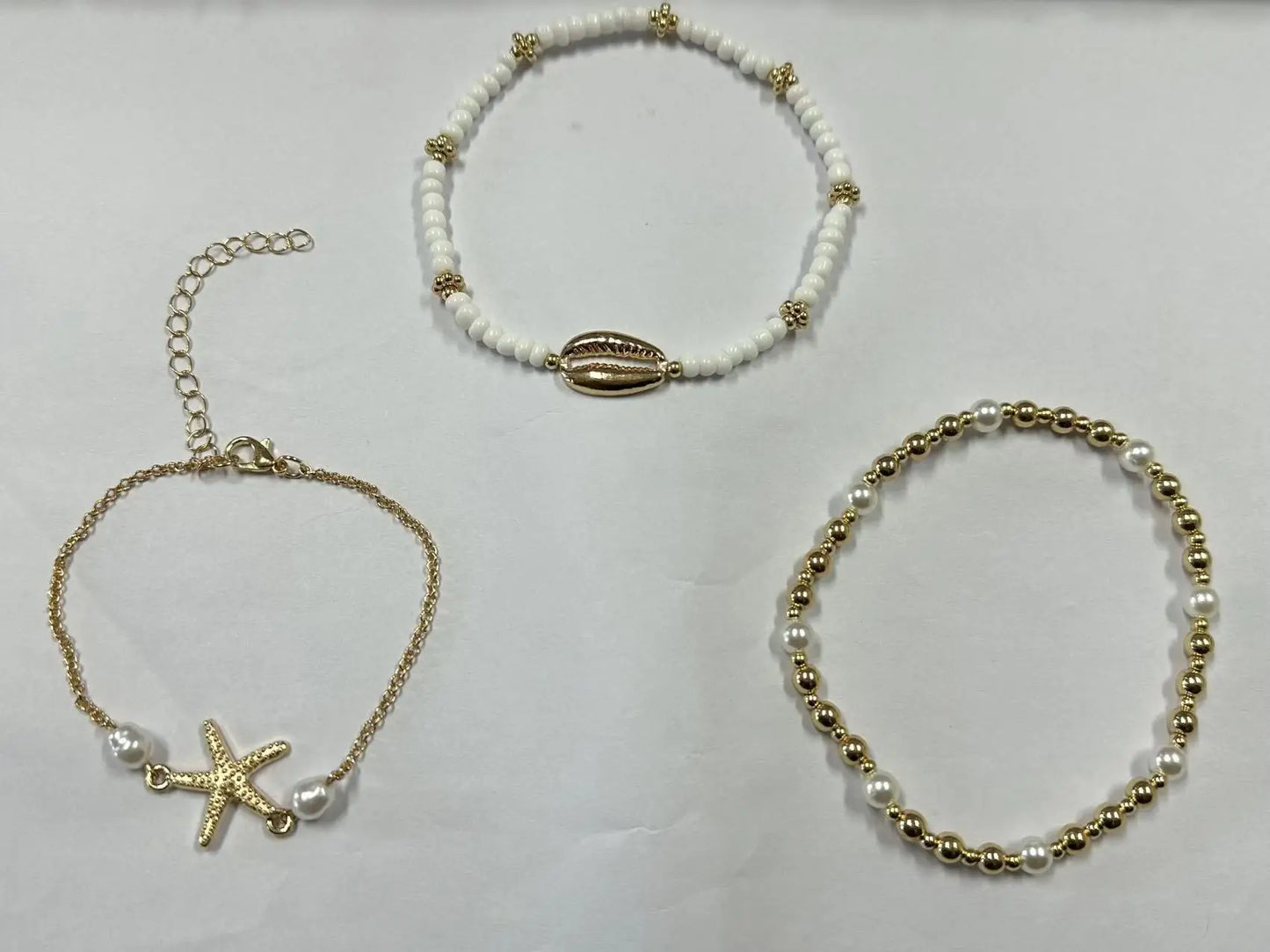Women Layered Anklet Set | Nerissa