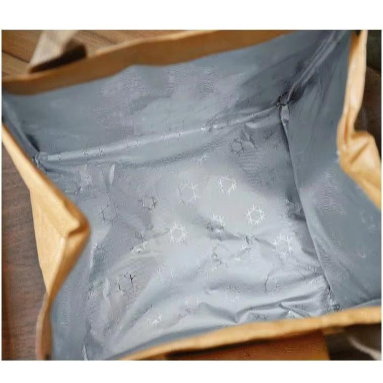 Women Oiled Paper Look Lunch Bags | Lany