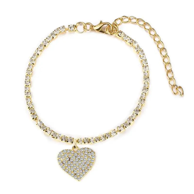 Women Multi-Gem Anklet | Eulalia