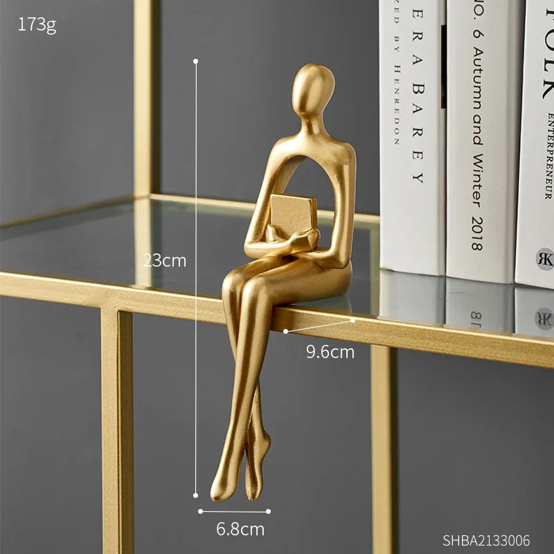 Variant image for Home Decorative Sculpture Premium Resin Nordic Style | Elegance-3