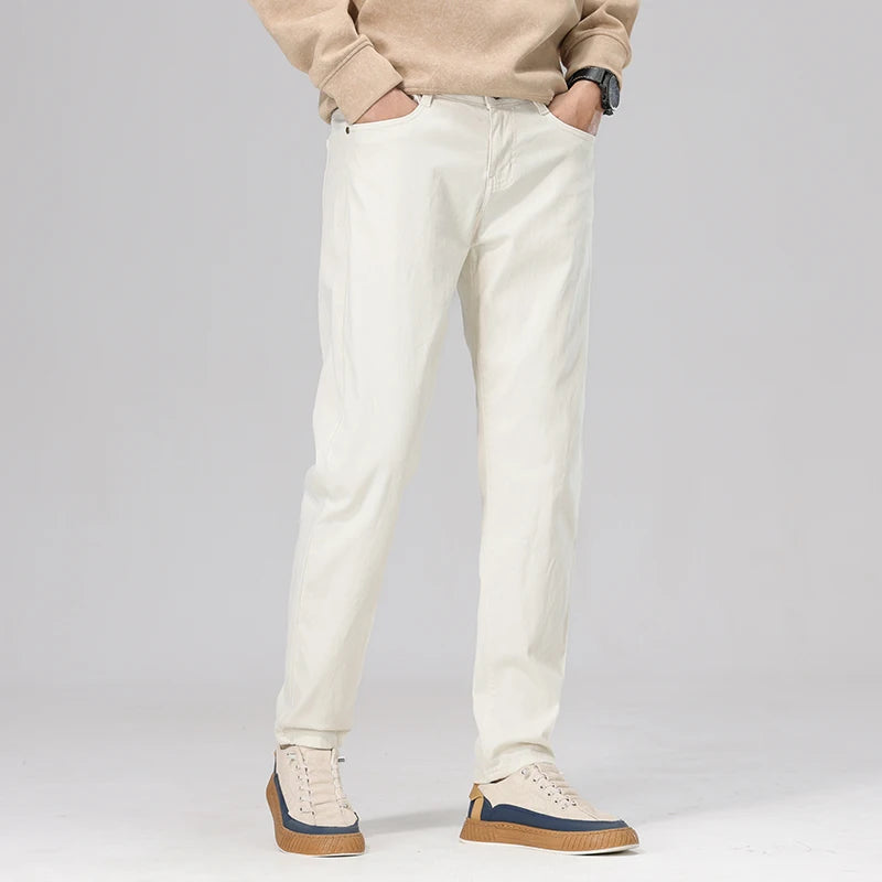 Casual Stretch Chinos for Men | Luca