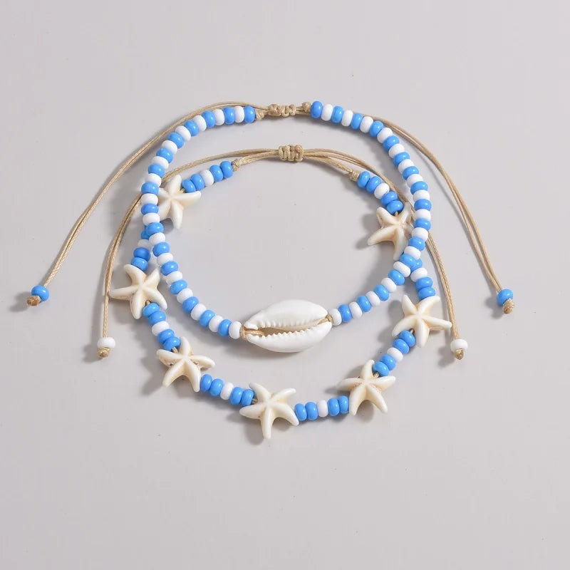 Women Beach Anklet Set | Maris