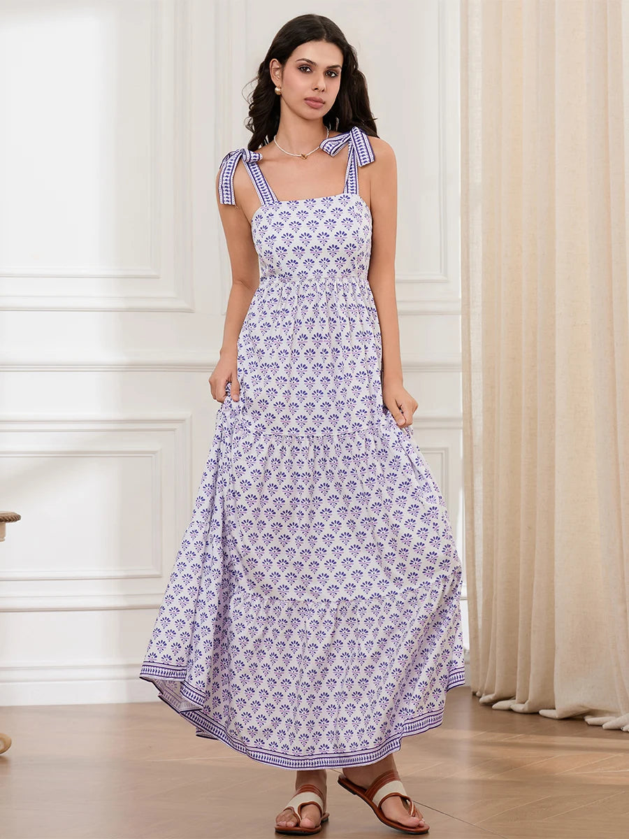 Women Boho Maxi Dress | Indie