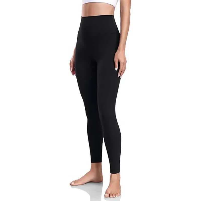 Women Gym Leggings Black Stretch | Bella-5