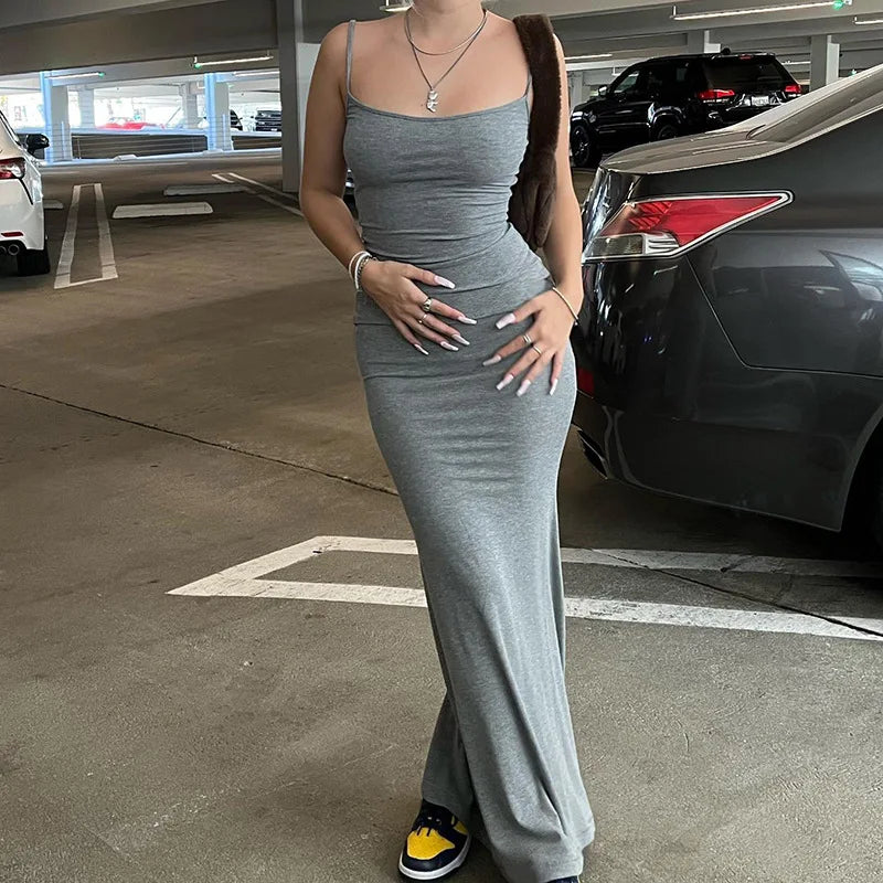 Women Maxi Dress Slim | Santorini