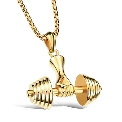 Variant image for Men's Necklace Black Boxing Gloves Pendant Metal Alloy | Urban Style-26