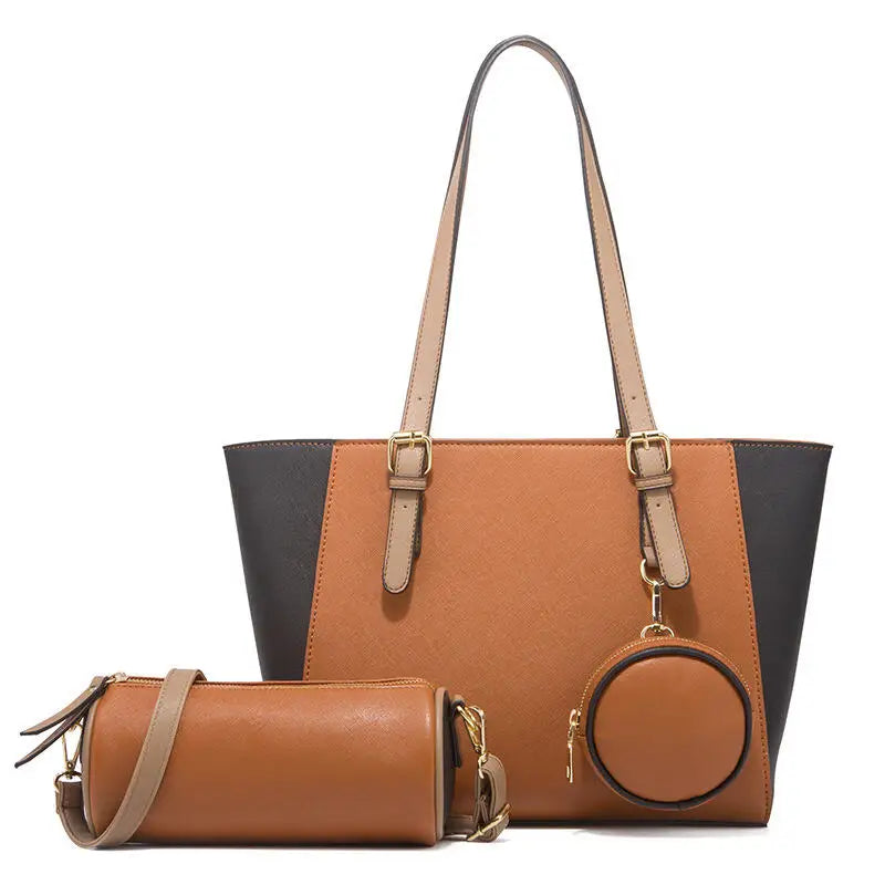 Women Multi-Piece Tote Bag Set | Amelia