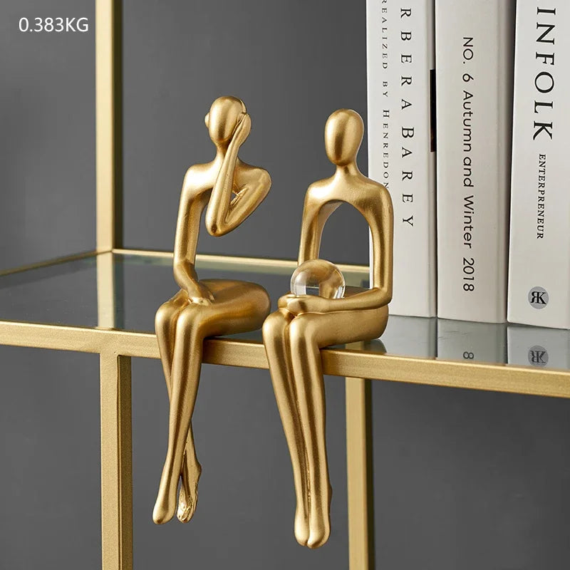 Variant image for Home Decorative Sculpture Premium Resin Nordic Style | Elegance-8