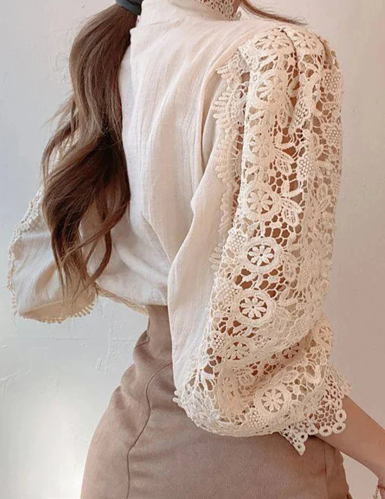 Women Elegant Lace Blouse | Lisette