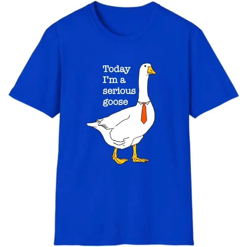 Variant image for Men's T-Shirt White Cotton | Goose Humor-11