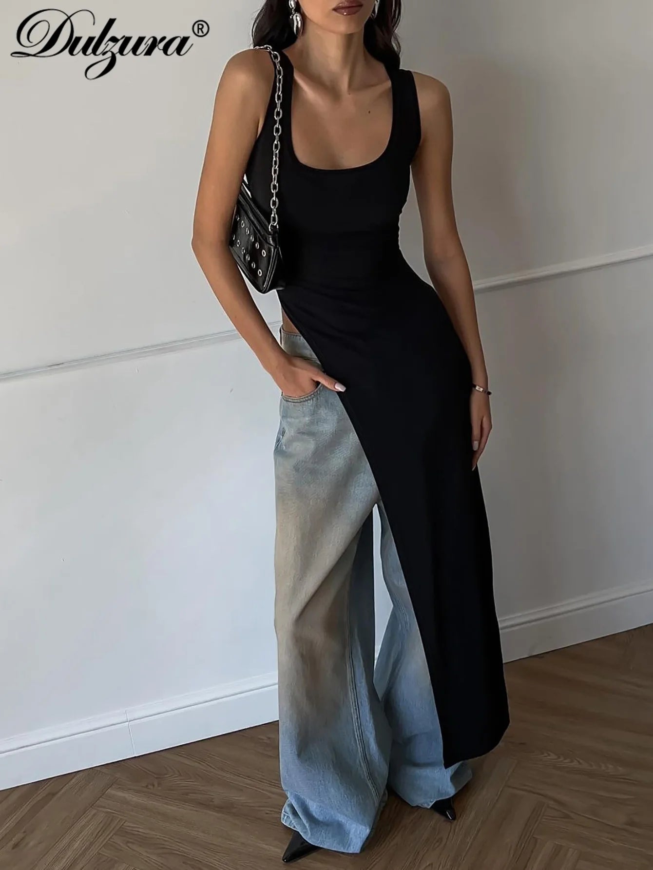 Women Sleeveless Long Tunic | Monroe