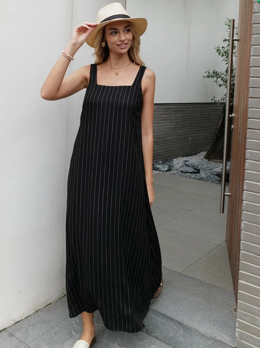 Women Square Neck Maxi Dress | Luella