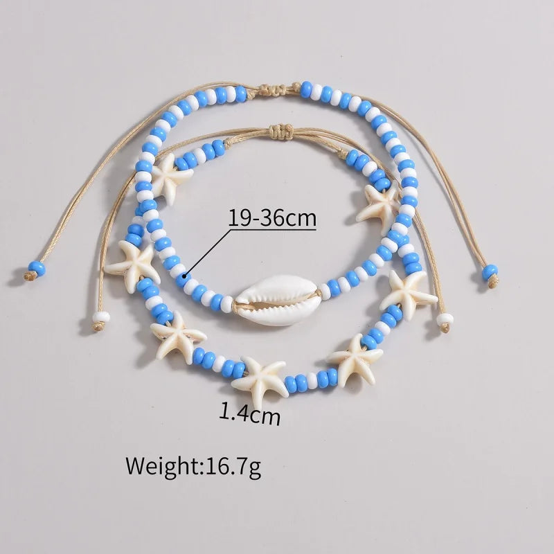 Women Beach Anklet Set | Maris