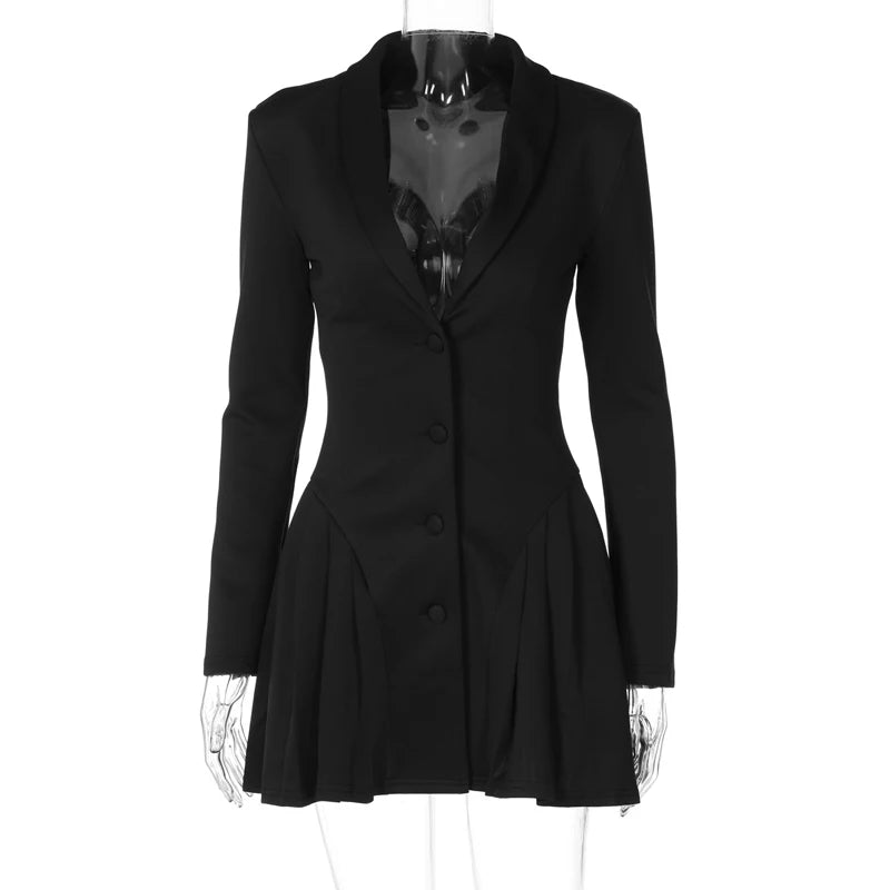 Women Structured Blazer Dress | Estelle