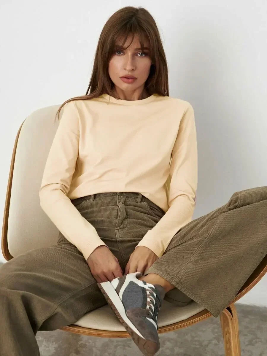 Women Classic Long Sleeve Shirt | Rosetta