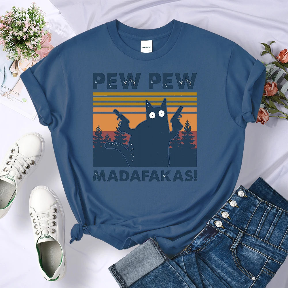 Variant image for Women Graphic Tee White Cotton | Fun Vibes-2