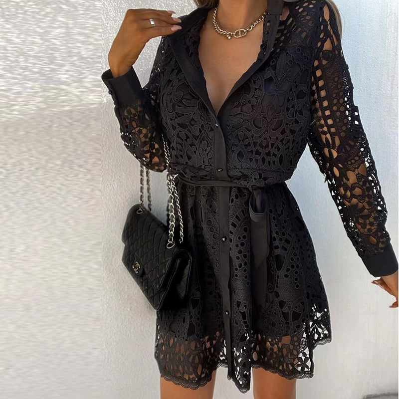 Women Elegant and Stylish Lace Dress | Bella