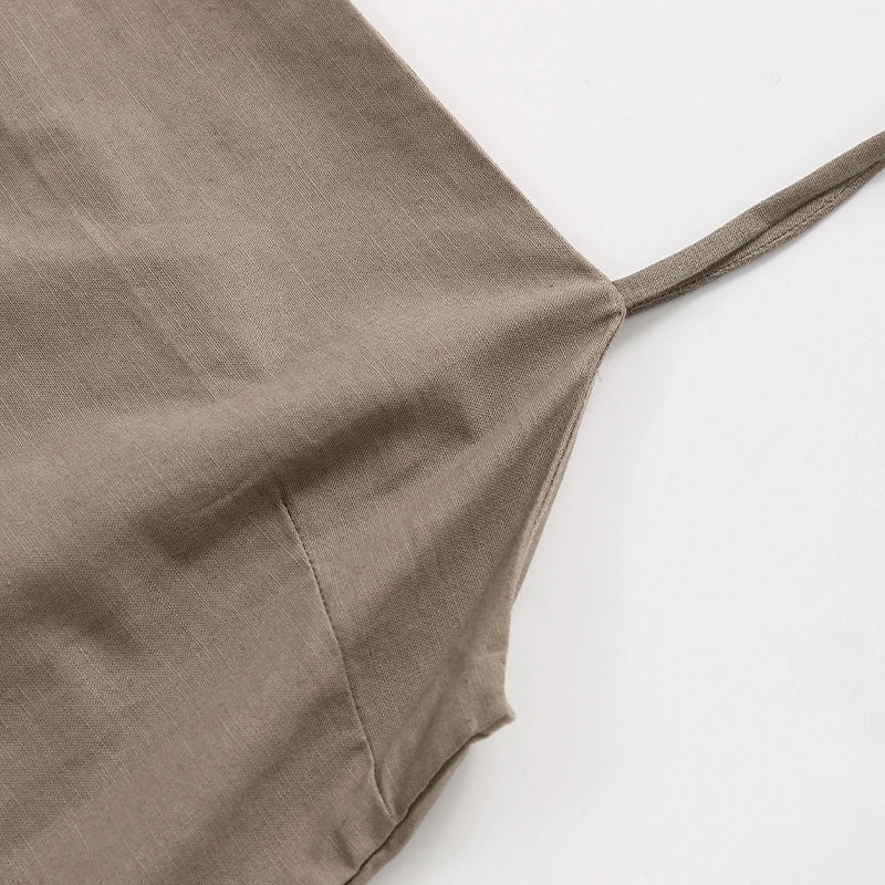 Women Tie-Back Slip Dress | Cornelia