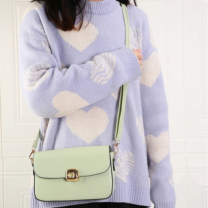 Chic Glossy Crossbody Bag | Fiona