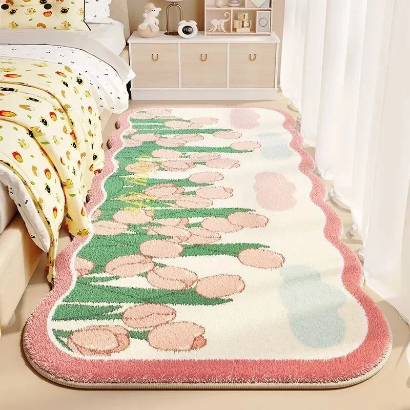 Variant image for Home Rectangle Rug Floral Cashmere | Elegant Touch-9