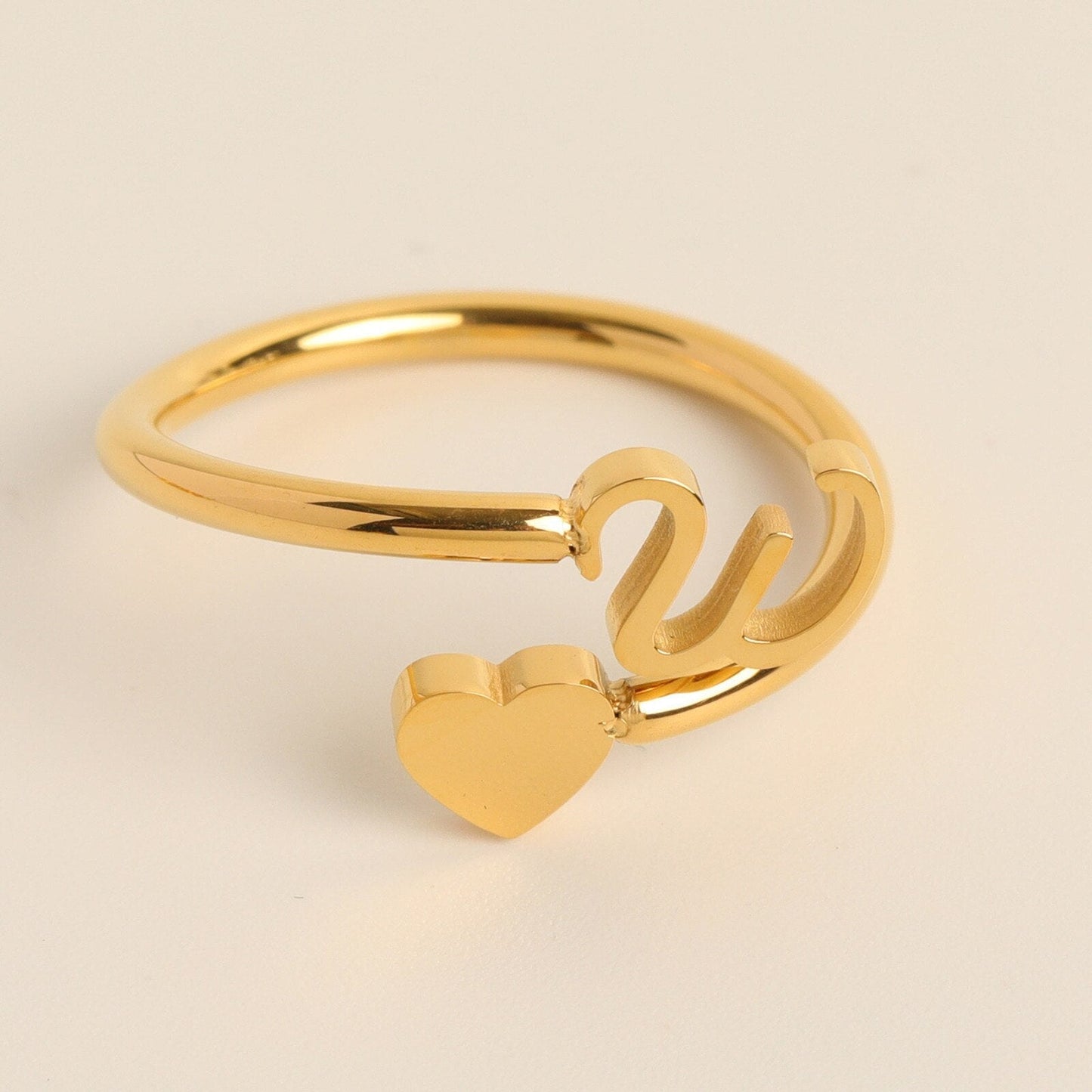 Variant image for Women Heart Ring Silver | Heartfelt Charm-22