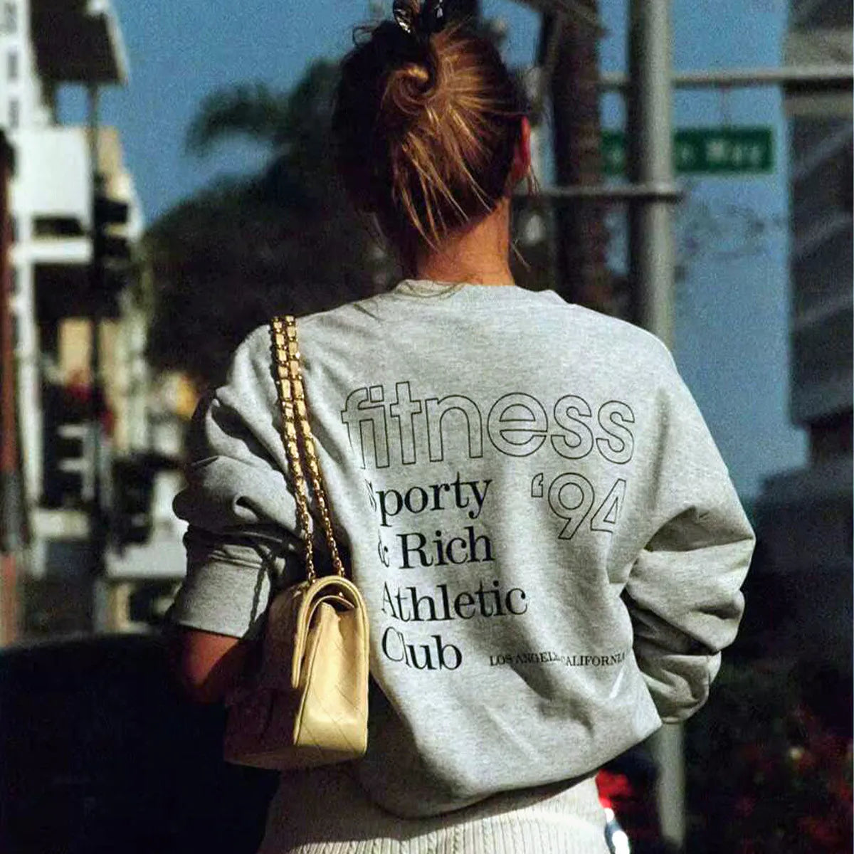 Women Sporty & Rich Athletic Club Sweatshirt | Fidelia