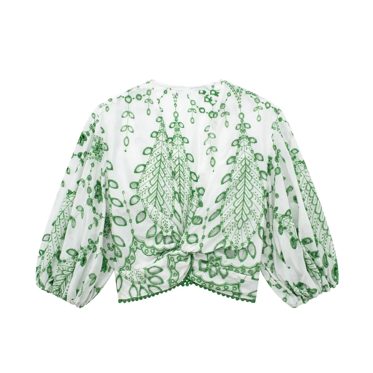 Women Elegant Embroidered Two-Piece Set | Kenia