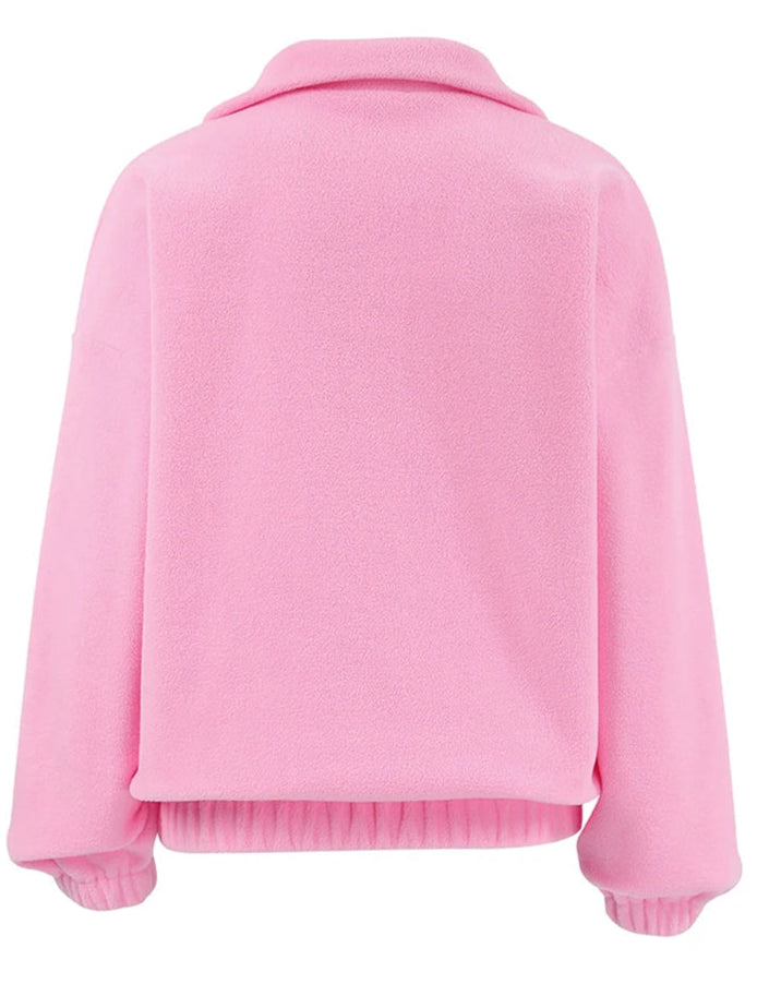 Women Half-Zip Oversized Pullover | Melis