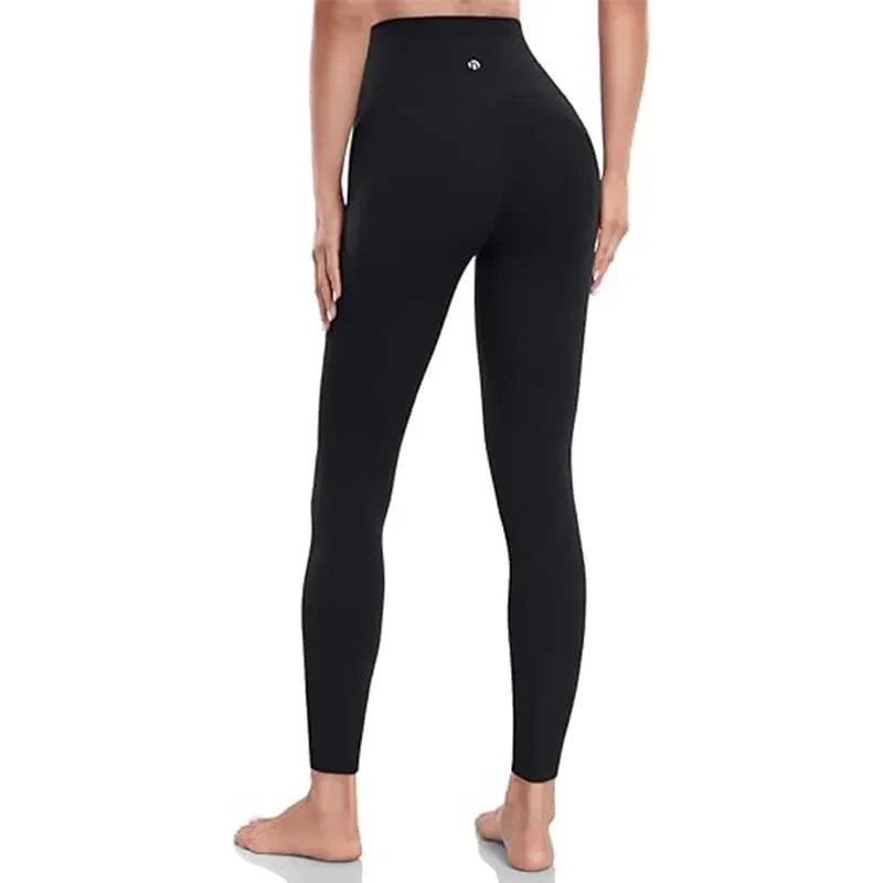 Women Gym Leggings Black Stretch | Bella-4