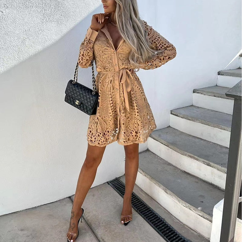 Women Elegant and Stylish Lace Dress | Bella