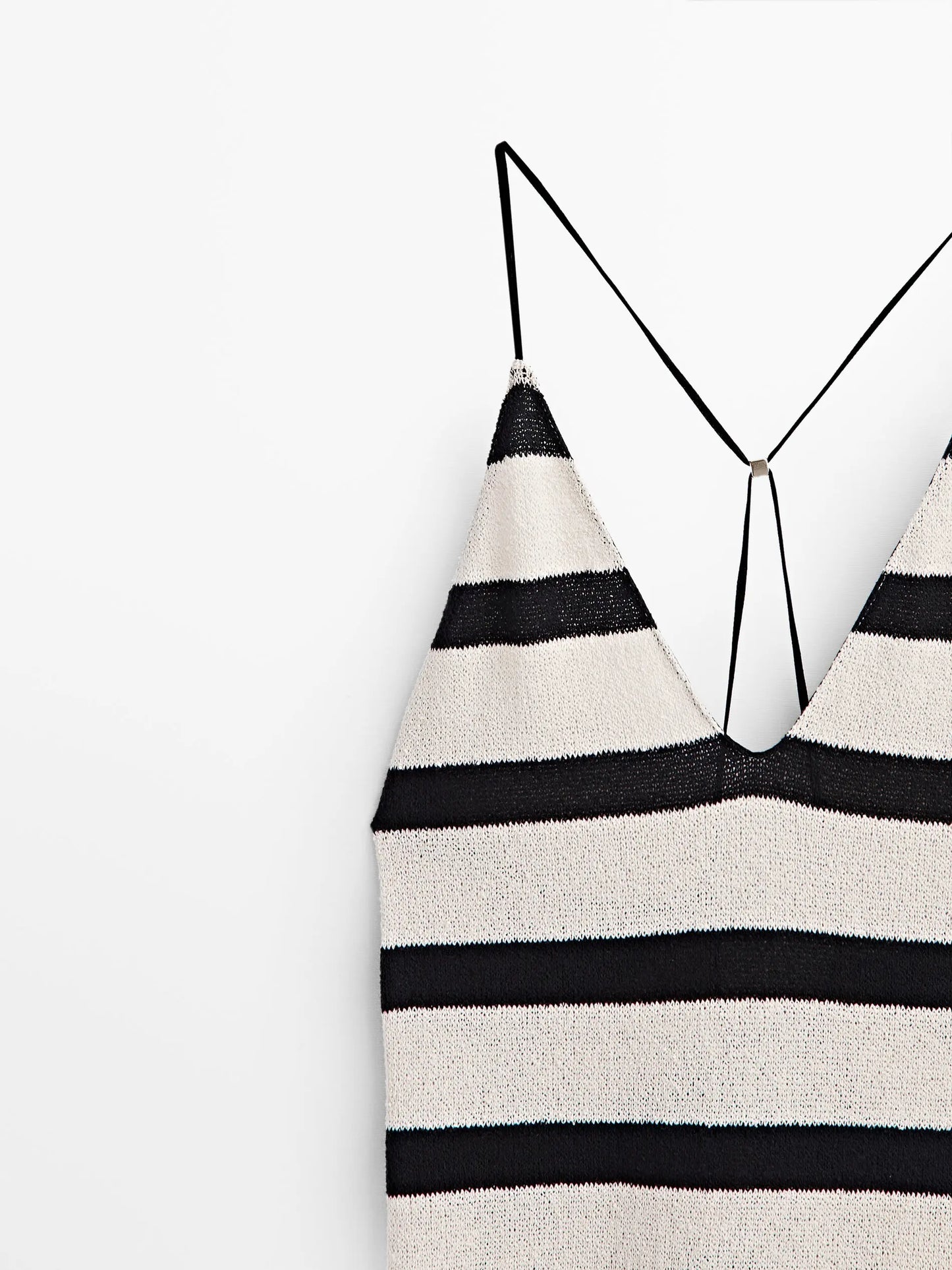 Women Striped Sleeveless Maxi Dress | Elmira