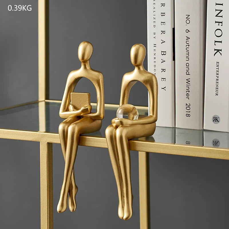 Variant image for Home Decorative Sculpture Premium Resin Nordic Style | Elegance-6
