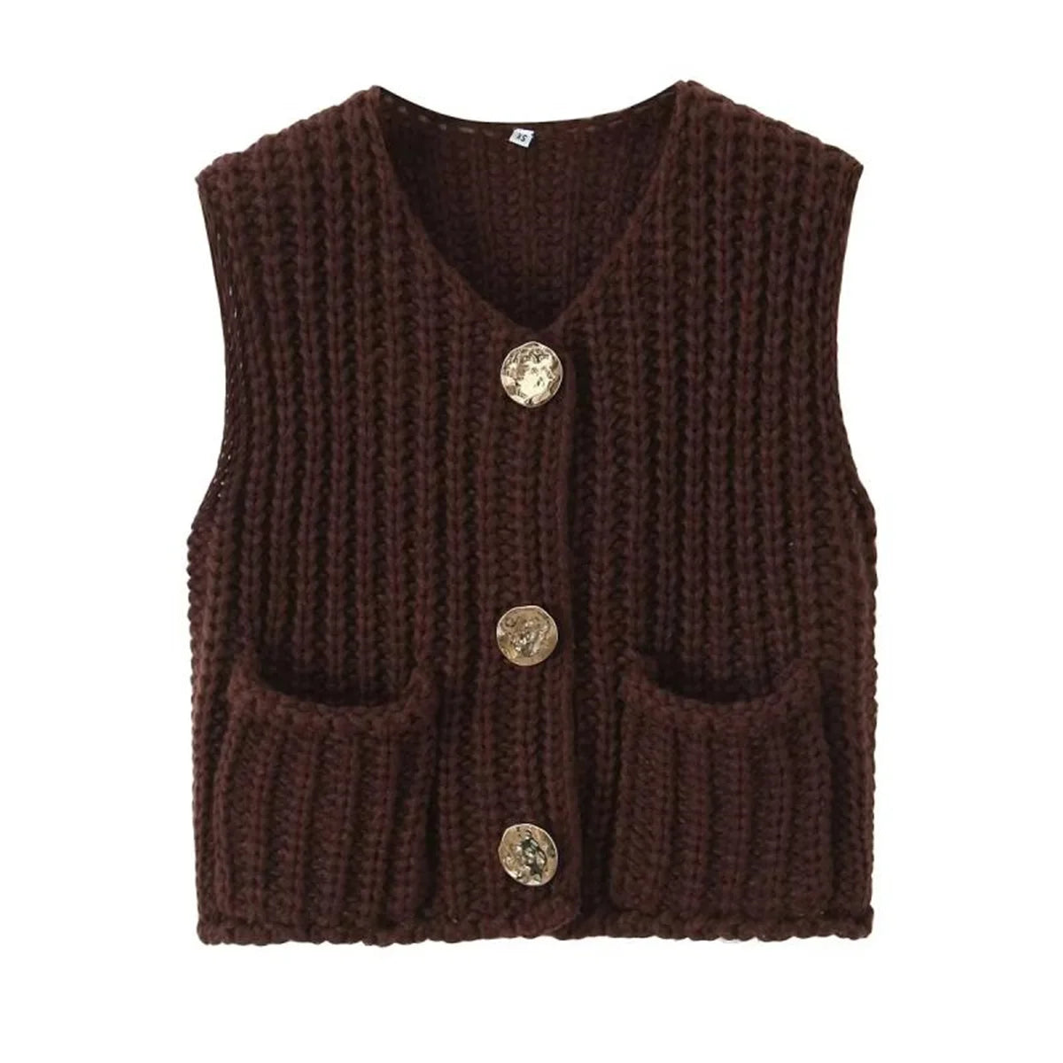 Women Sleeveless Knit Vest | Hestia