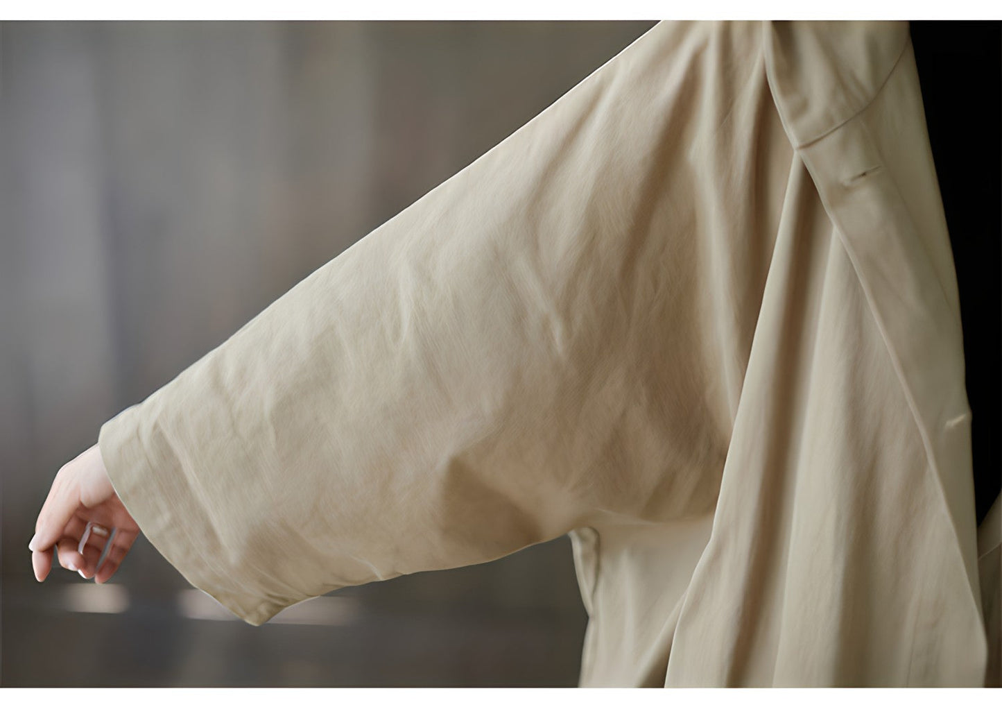 Women Oversized Hooded Trench Coat | Mirella