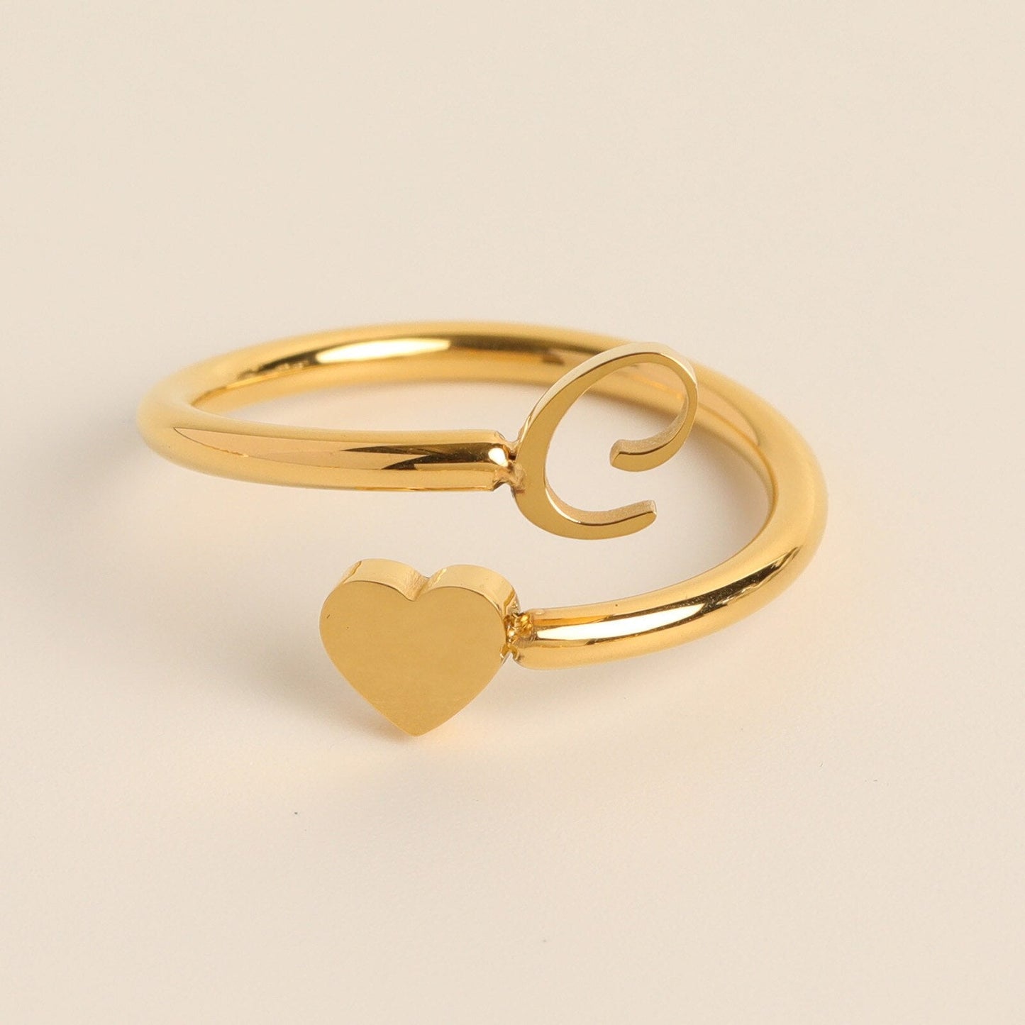 Women Heart Ring Silver | Heartfelt Charm-3